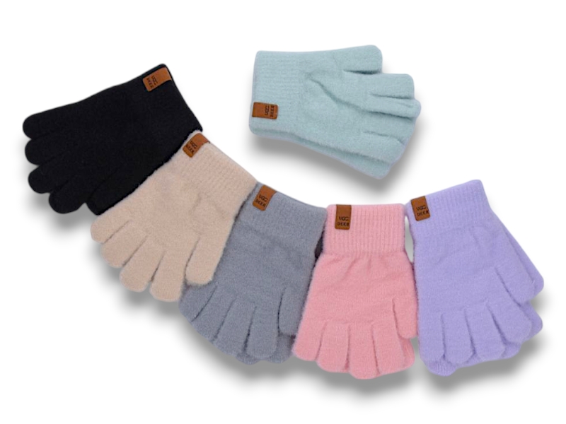 Перчатки КОРОЛЕВА (4-6) J2016 mix (зима)