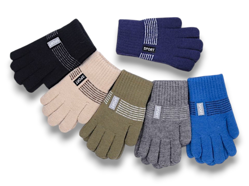 Перчатки КОРОЛЕВА (8-10) J2020 mix (зима)