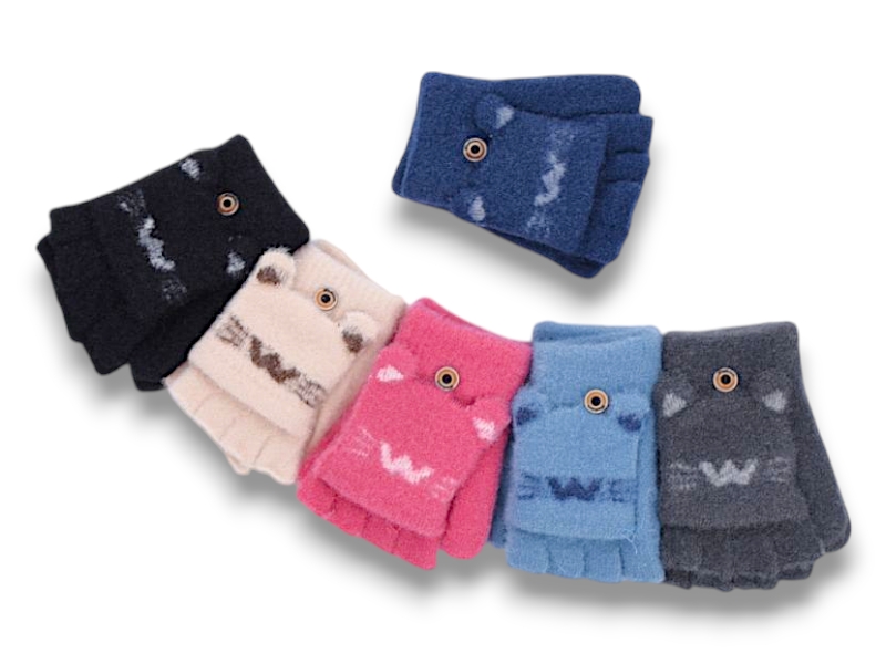 Варежки КОРОЛЕВА (3-5) J3003 mix (зима)