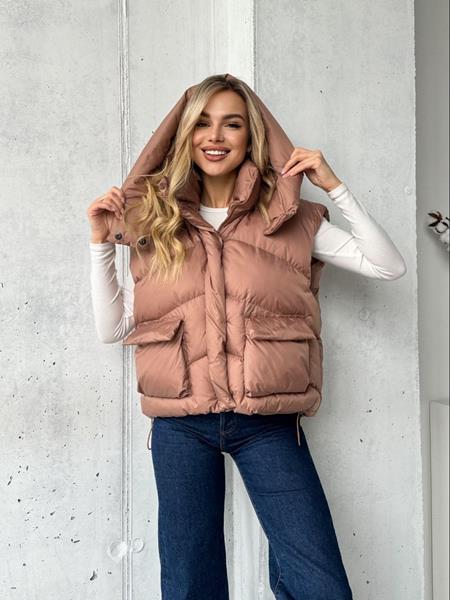 Жилетка Trend (S-M) 151 l.brown (деми)
