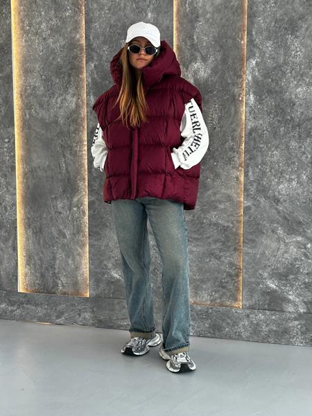 Жилетка Trend (S-M) 2535 wine (деми)