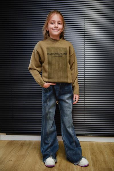 Свитер Yalisi (110-150) 735 khaki (зима)