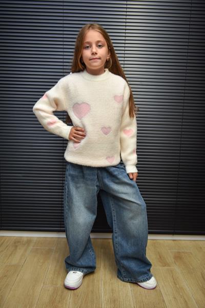 Свитер Yalisi (110-150) 809 white (зима)