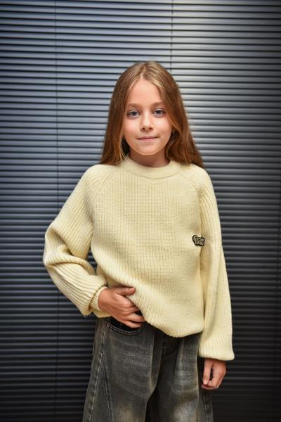 Свитер Yalisi (110-150) 813 l.beige (зима)