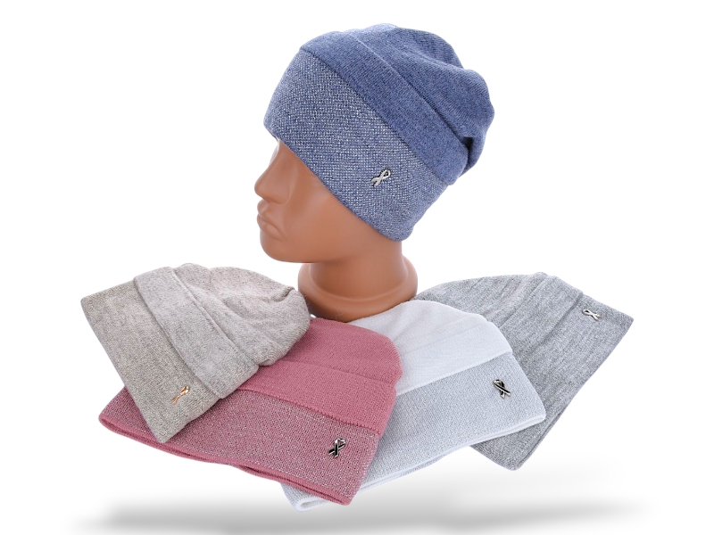 Шапка КОРОЛЕВА (one size) R21 mix (зима)