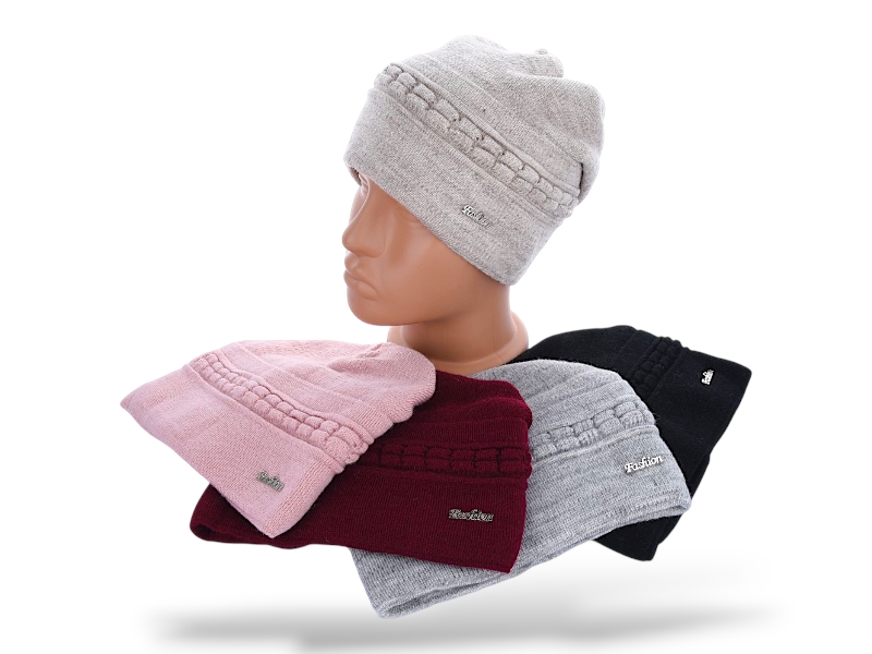 Шапка КОРОЛЕВА (one size) R31 mix (зима)