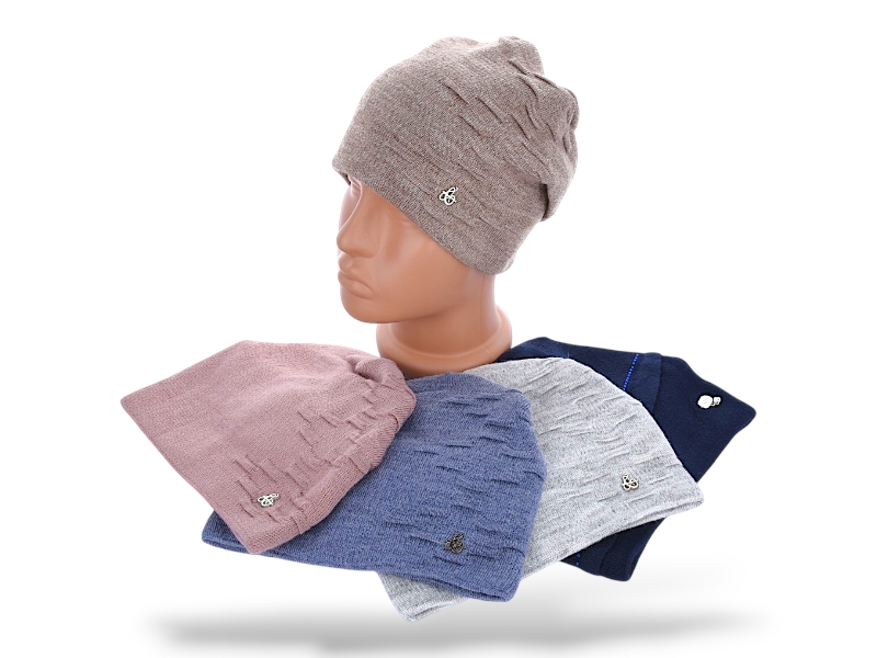 Шапка КОРОЛЕВА (one size) R7 mix (зима)