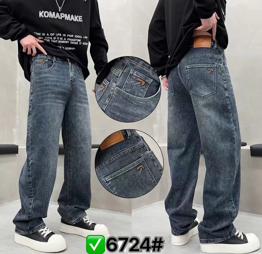 Джинсы God Baron (28-36) 6724 blue (деми)