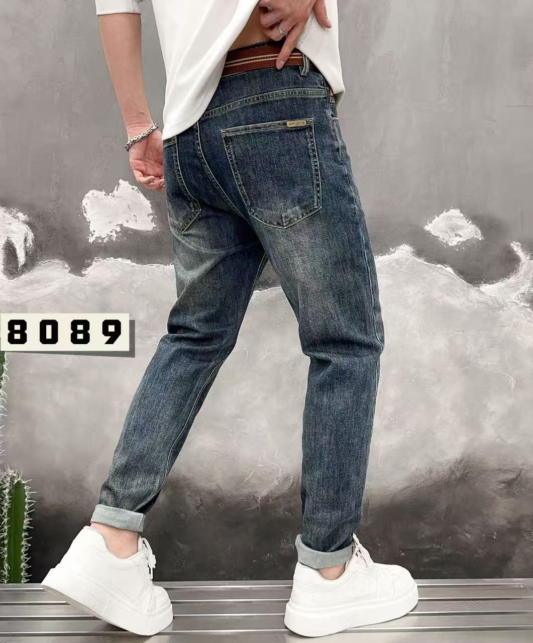 Джинсы God Baron (28-36) 8089 blue (деми)