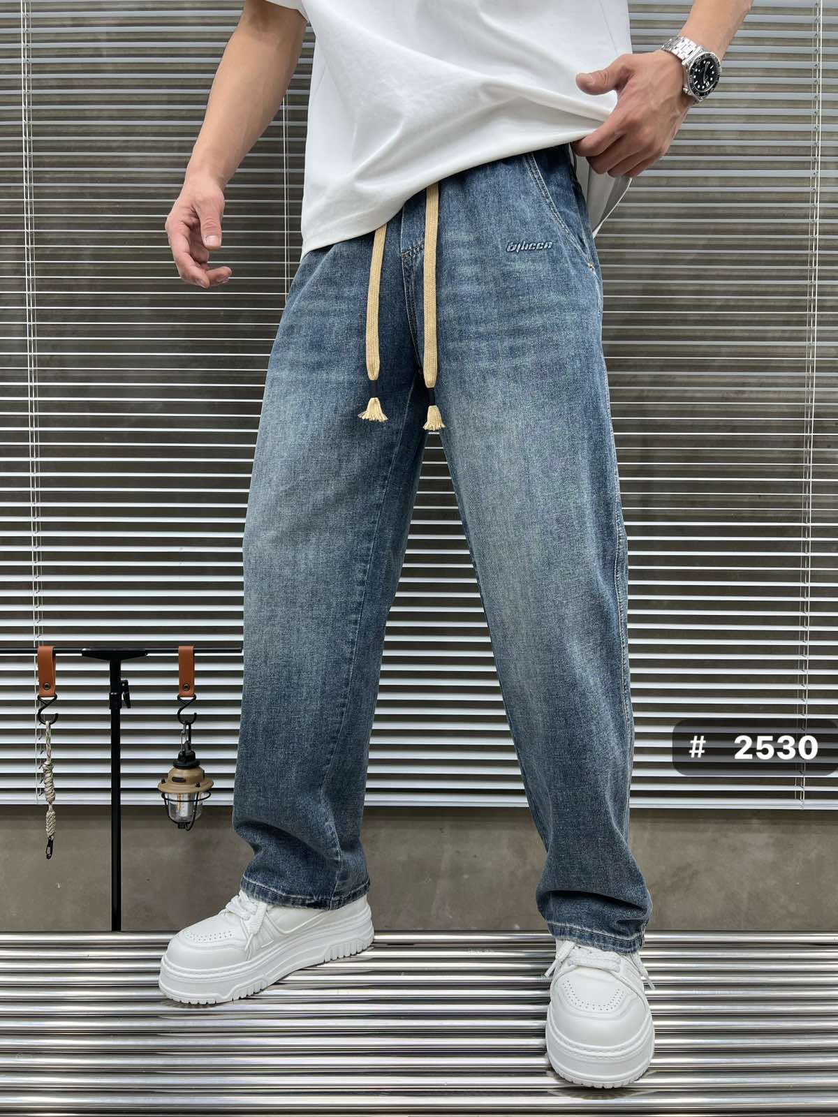 Джинсы God Baron (28-36) 2530 blue (деми)