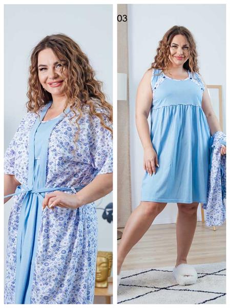 Комплект Vehuiah (52-58) 35403 l.blue (лето)