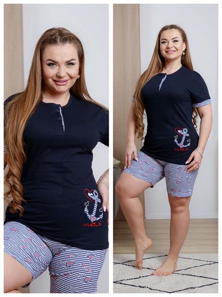 Костюм Vehuiah (XL-3XL) 368401 navy (лето)