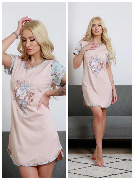 Туника Vehuiah (M-2XL) 3850 beige (лето)