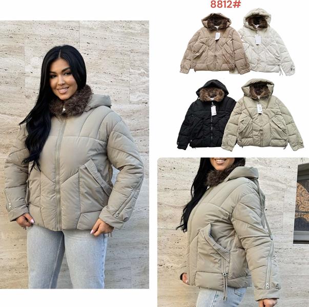 Куртка Katty (M-2XL) 8812 mint (зима)