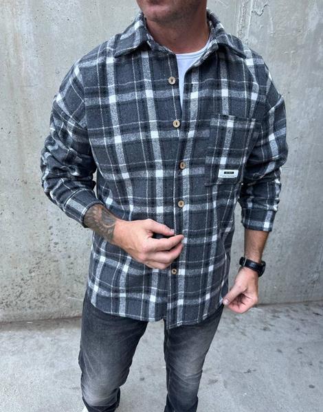 Рубашка Safina (46-56) 744 grey (деми)