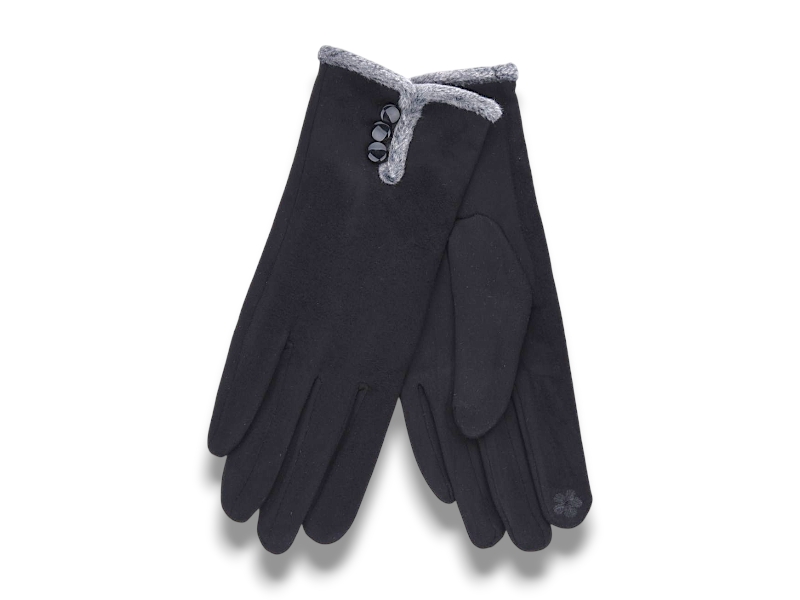 Перчатки KH clothes (6.5-8.5) 2313-1 black (зима)