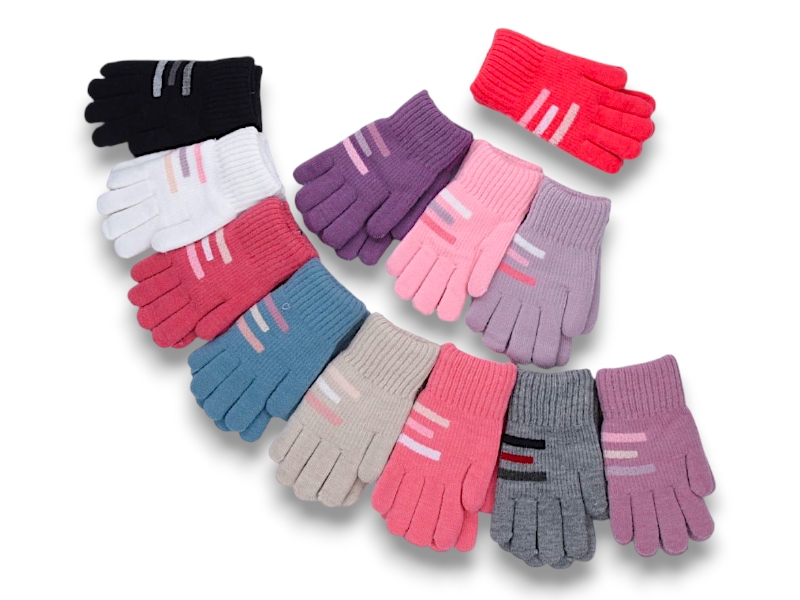 Перчатки KH clothes (5-8) 6115 mix (зима)