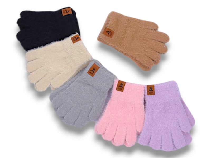 Перчатки КОРОЛЕВА (7-9) J2023 mix (зима)