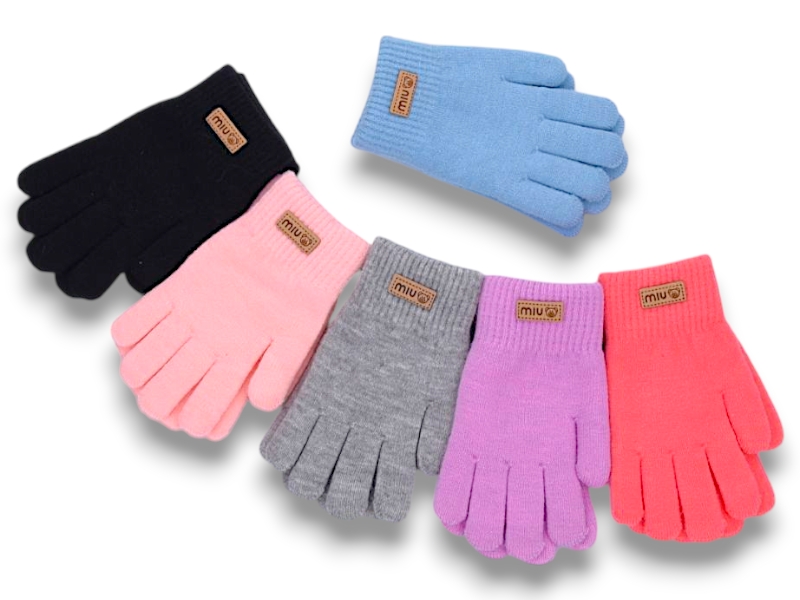 Перчатки КОРОЛЕВА (5-7) J2038 mix (зима)