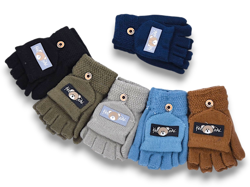 Варежки КОРОЛЕВА (5-7) J3005 mix (зима)