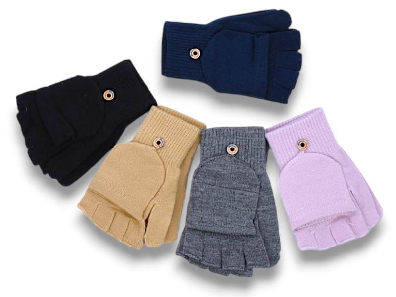 Варежки КОРОЛЕВА (one size) J3016 mix (зима)