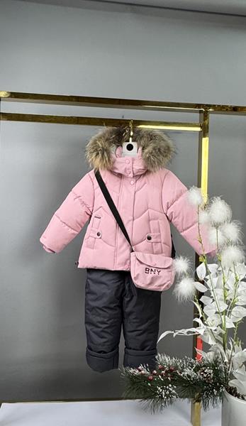 Комбинезон Delfinka (80-104) 3212 pink (зима)