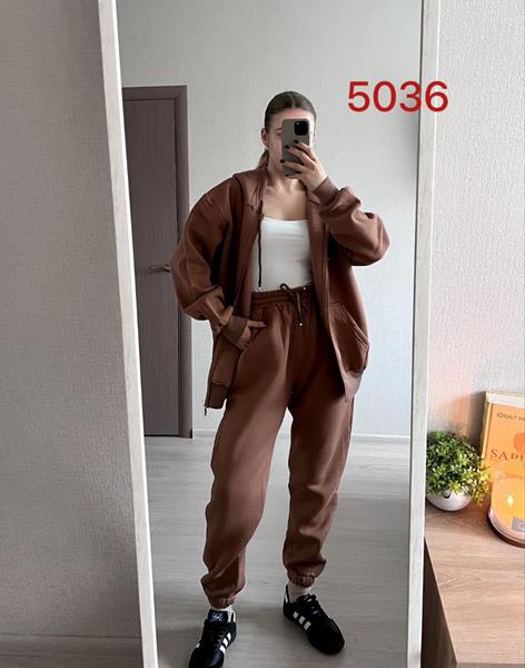 Костюм спорт FSN (52-58) 5036 brown (зима)