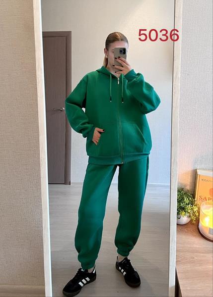 Костюм спорт FSN (52-58) 5036 green (зима)