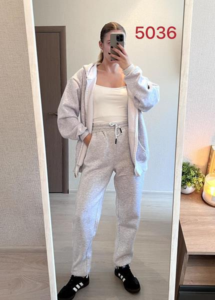 Костюм спорт FSN (52-58) 5036 l.grey (зима)