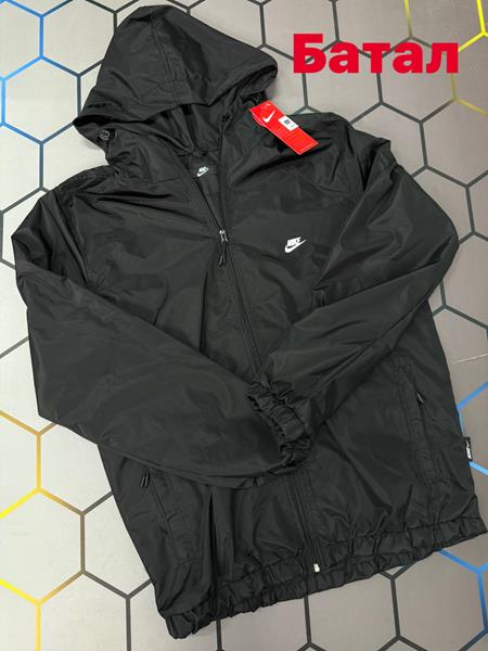 Ветровка Alex Clothes (2XL-6XL) 4839 black (деми)