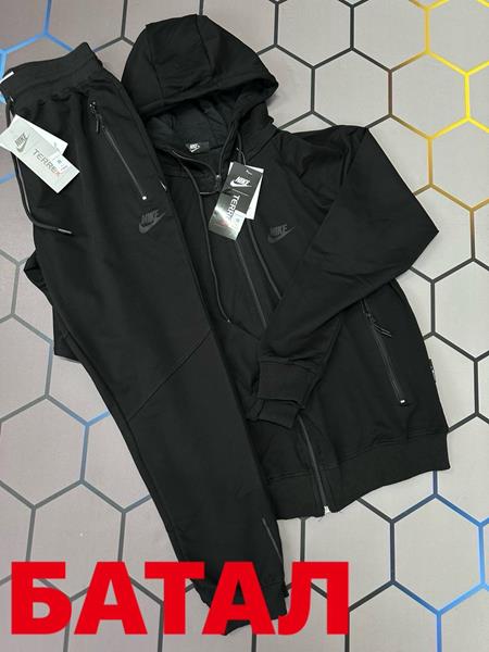 Костюм спорт Alex Clothes (2XL-6XL) 4859 black (деми)