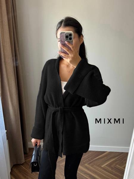 Кардиган Modnulya (48-52) 7557 black (деми)