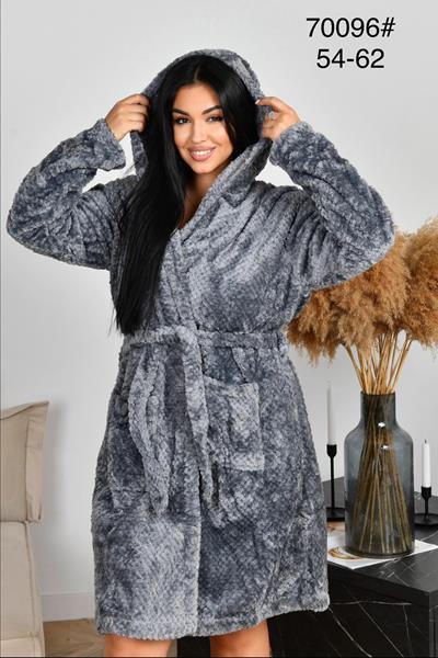 Халат Romeo life (54-62) 70096 grey (зима)