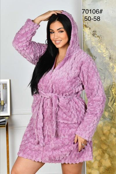 Халат Romeo life (50-58) 70106 lilac (зима)