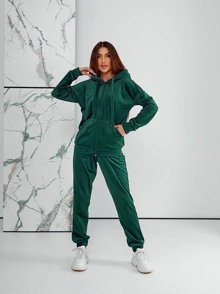 Костюм спорт Romeo life (44-48) 828 green (деми)