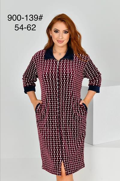 Халат Romeo life (54-62) 900-139 wine (деми)