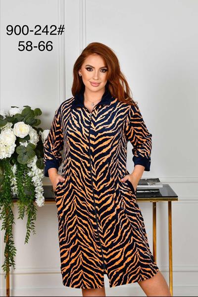 Халат Romeo life (58-66) 900-242 navy (деми)