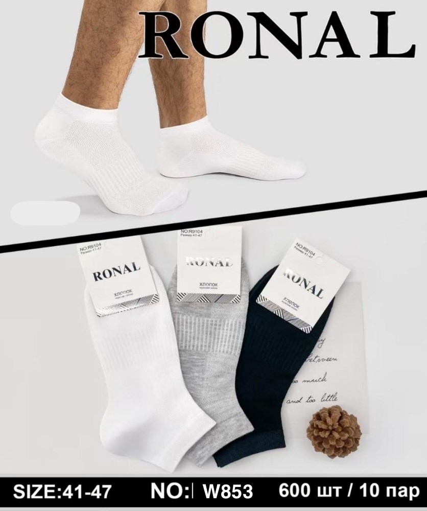 Носки Ronal (41-47) W853 mix (деми)