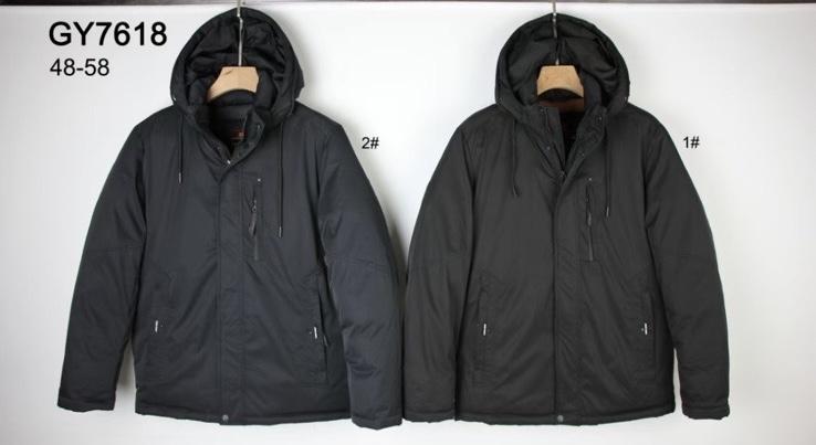 Куртка LiOpt (48-58) GY7618 black (зима)