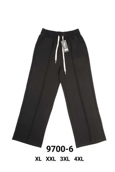 Штаны спорт Hoan (44-56) 9700-6 black (деми)