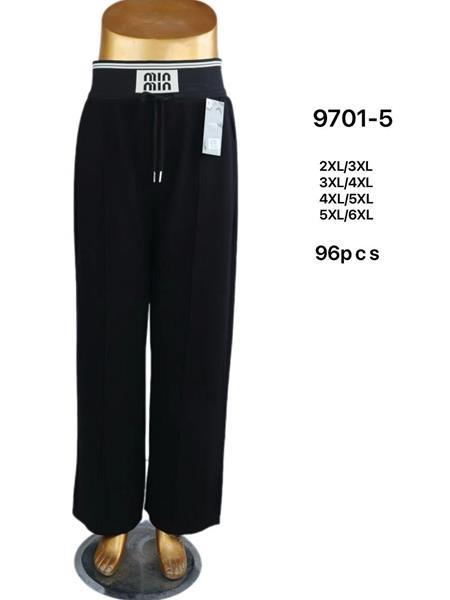 Штаны спорт Hoan (2XL-6XL) 9701-5 black (деми)