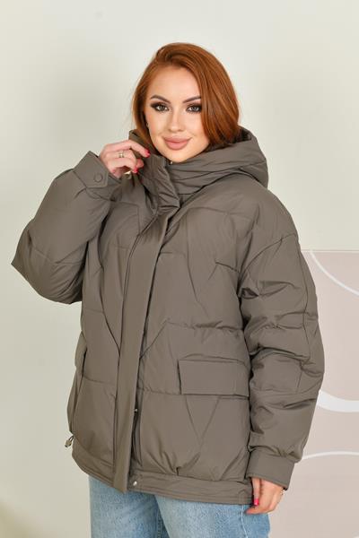 Куртка Katty (46-52) 32B khaki (зима)