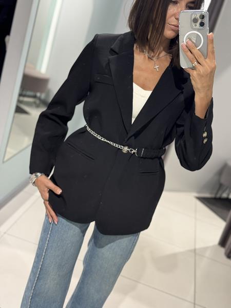 Пиджак Comod (M-L) 8829 black (деми)