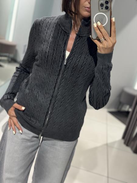 Кофта Comod (one size) C063 d.grey (деми)