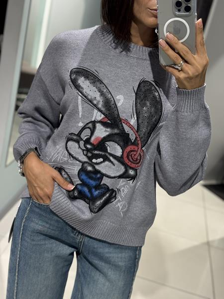 Свитер Comod (one size) CM12 l.grey (деми)