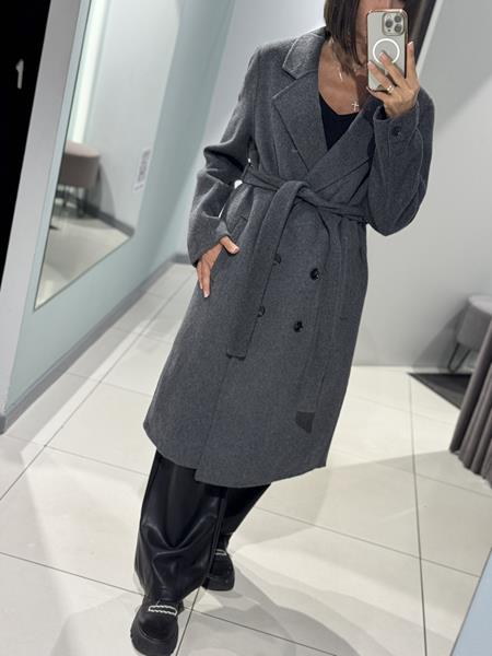 Пальто Comod (S-M) H1891 grey (деми)