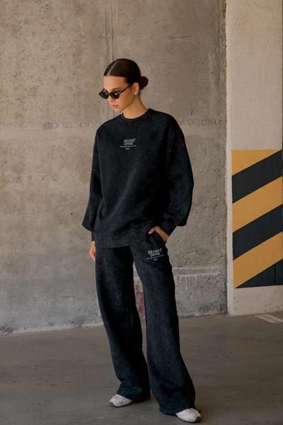 Костюм спорт Modnulya (S-L) 500228 black (зима)