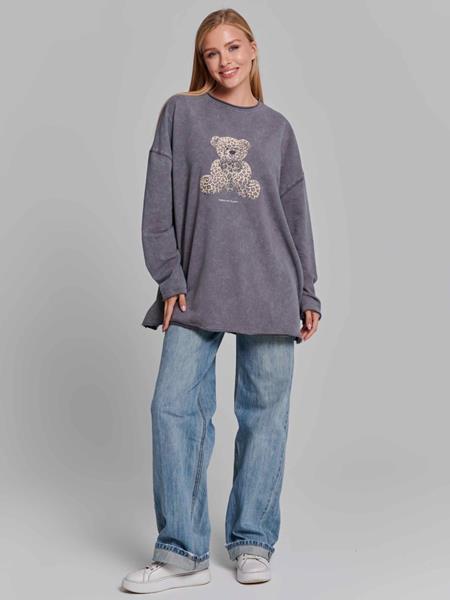 Свитер Modnulya (one size) 500264 grey (зима)