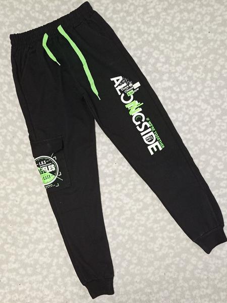 Штаны спорт Malibu2 (13-16) 1028-25 black (деми)