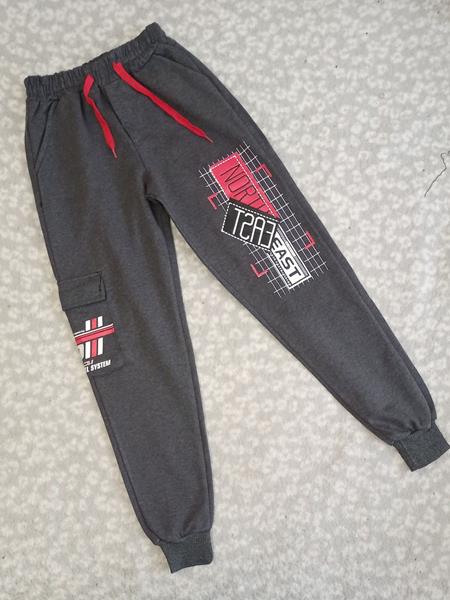 Штаны спорт Malibu2 (13-16) 1028-25 grey (деми)